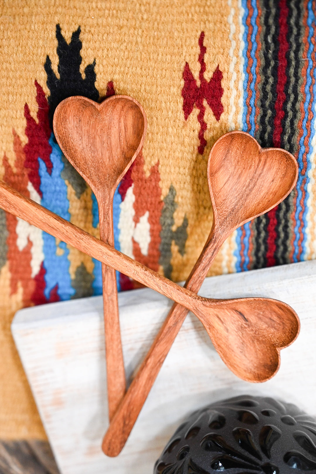 Small Wood Heart Spoon