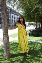 Sunshine Maxi Off-Shoulder Dress