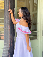 Florenza Wraparound Dress - White
