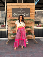 Baila Bandana Maxi Skirt
