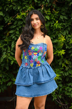Dulce Corazón Denim Mini