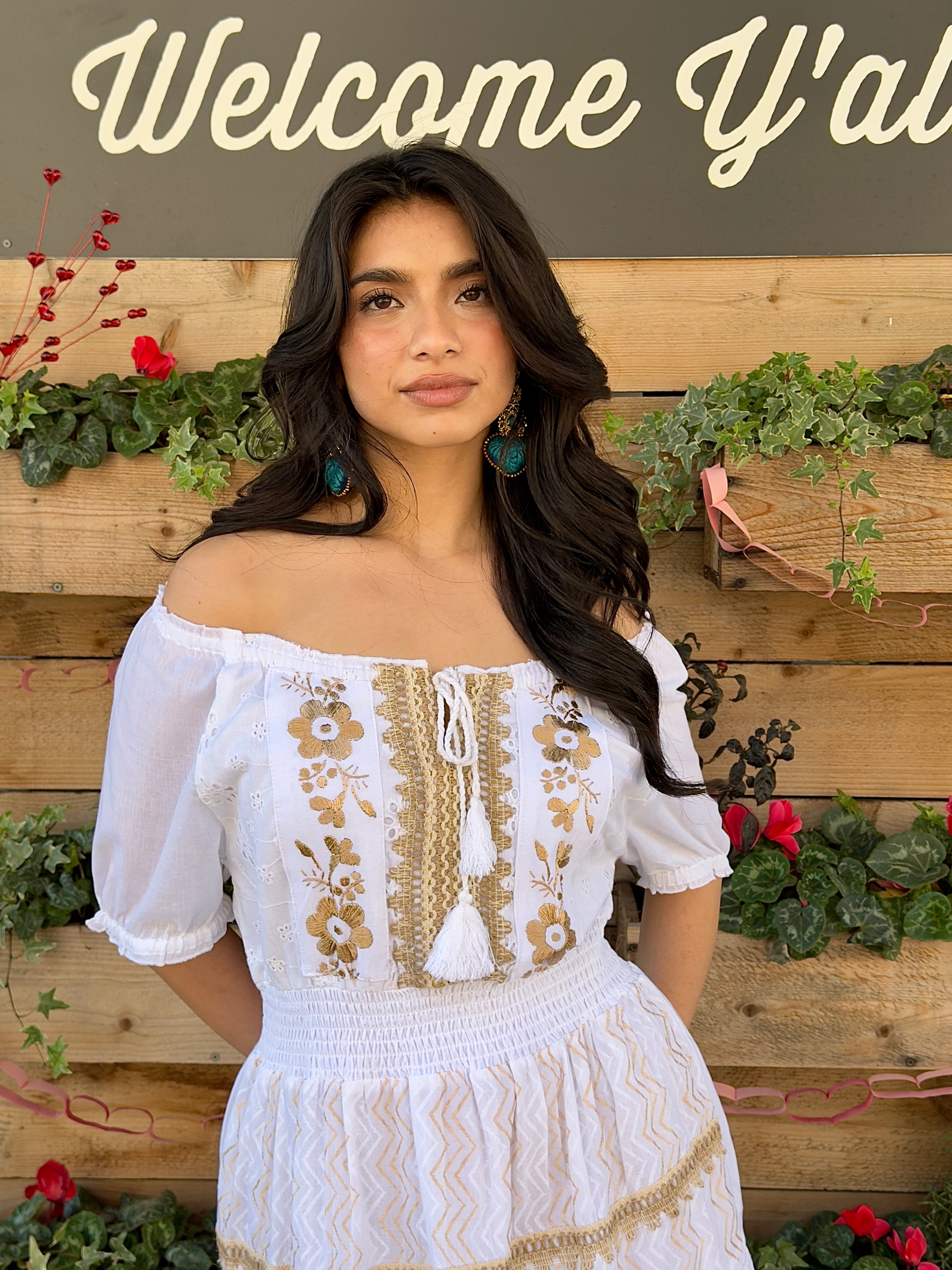 Élise Off-Shoulder Dress