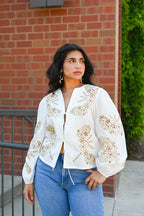 Lorena Front Tie Top