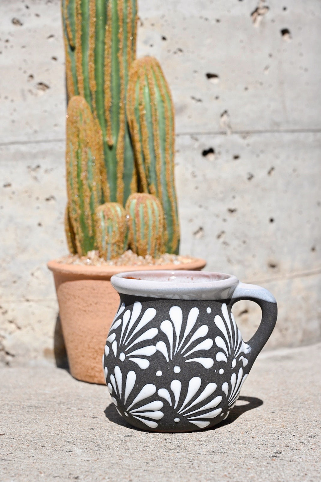 Grey Talavera Mug