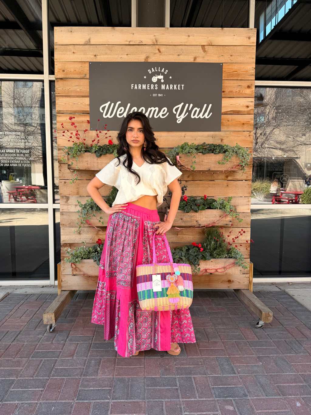 Baila Bandana Maxi Skirt