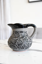 Grey Talavera Pitcher