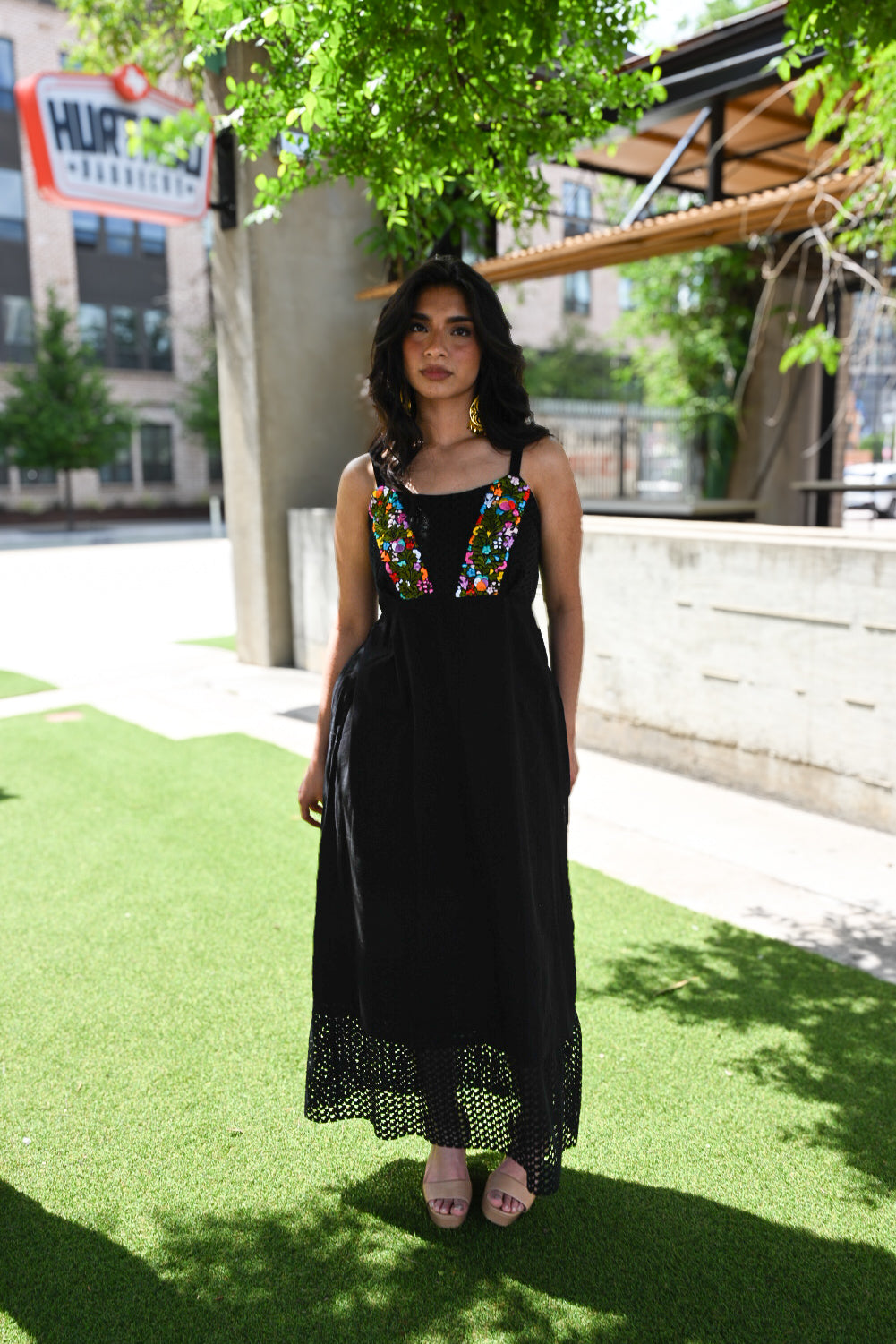 Ameca Lace Dress - BLK – Folklore & Tradition