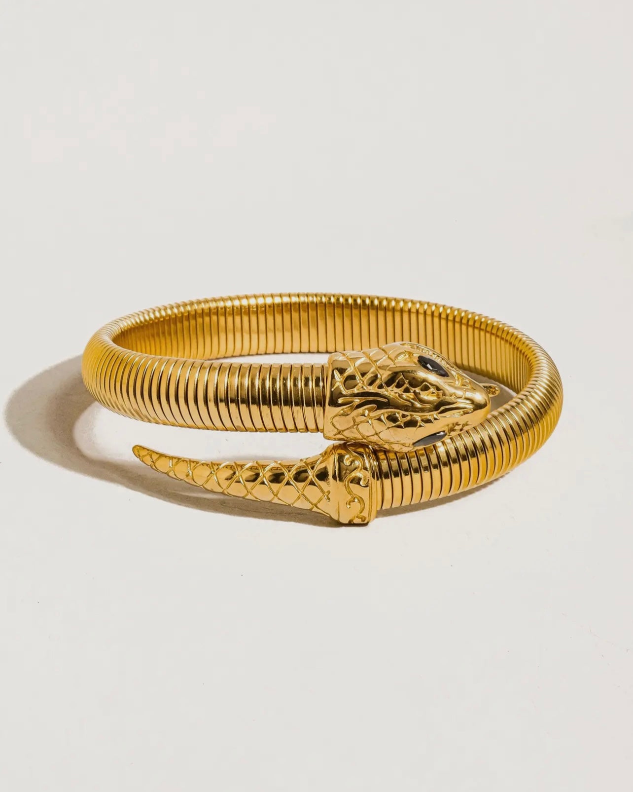 18K Gold NT Serpent Bangle