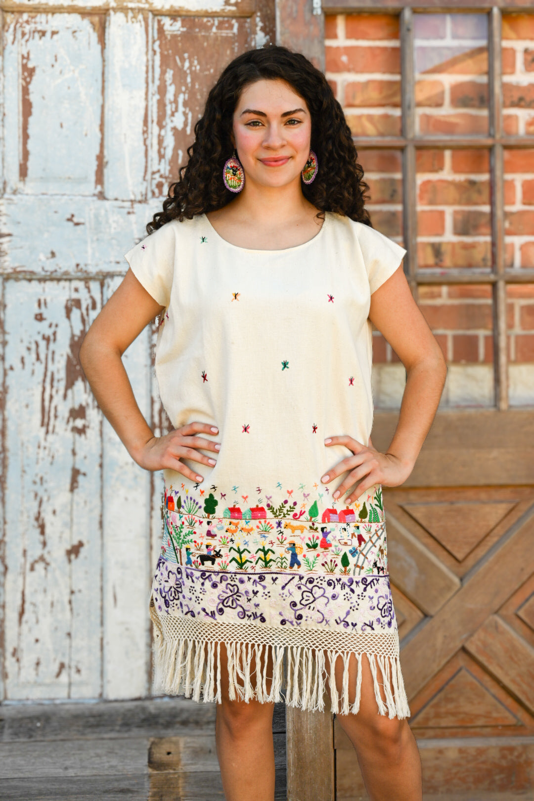 Cosechando Huipil Dress