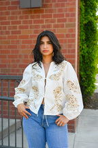 Lorena Front Tie Top