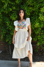 Sabrina Ruffle Dress