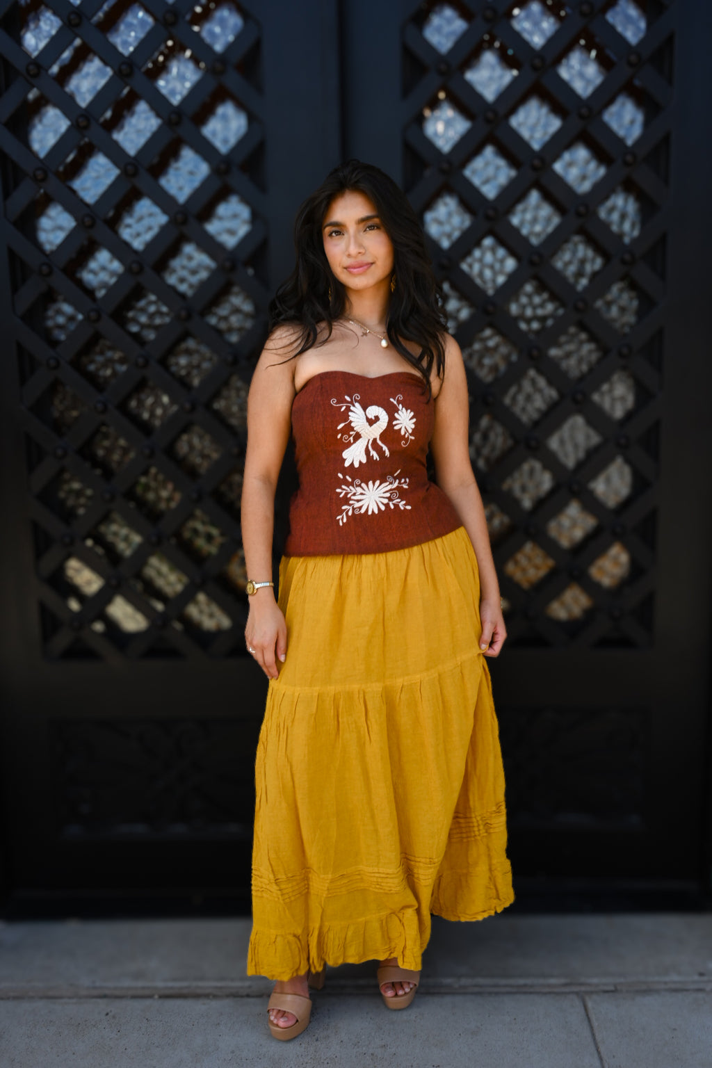 Linda Otomi Corset Top