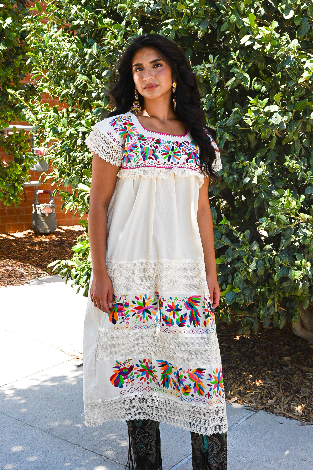 Ruffle Me Puebla Dress
