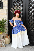 Reina Azul Gala Dress