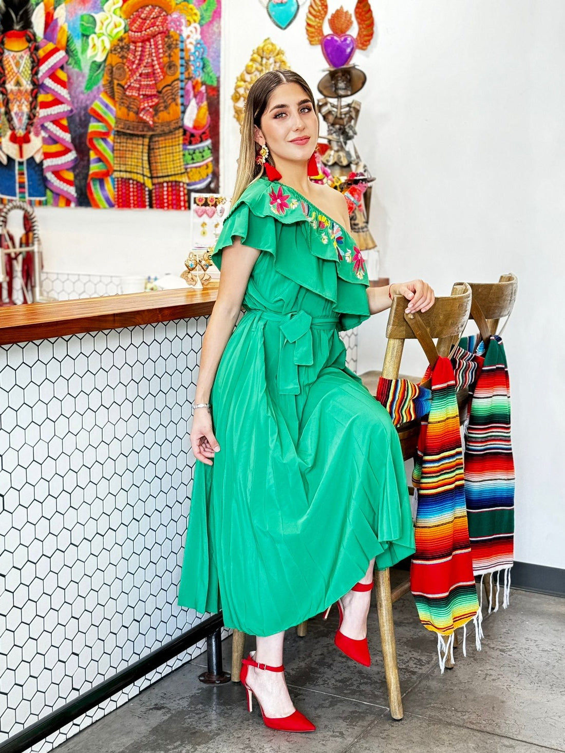 A La Mexicana Maxi Dress