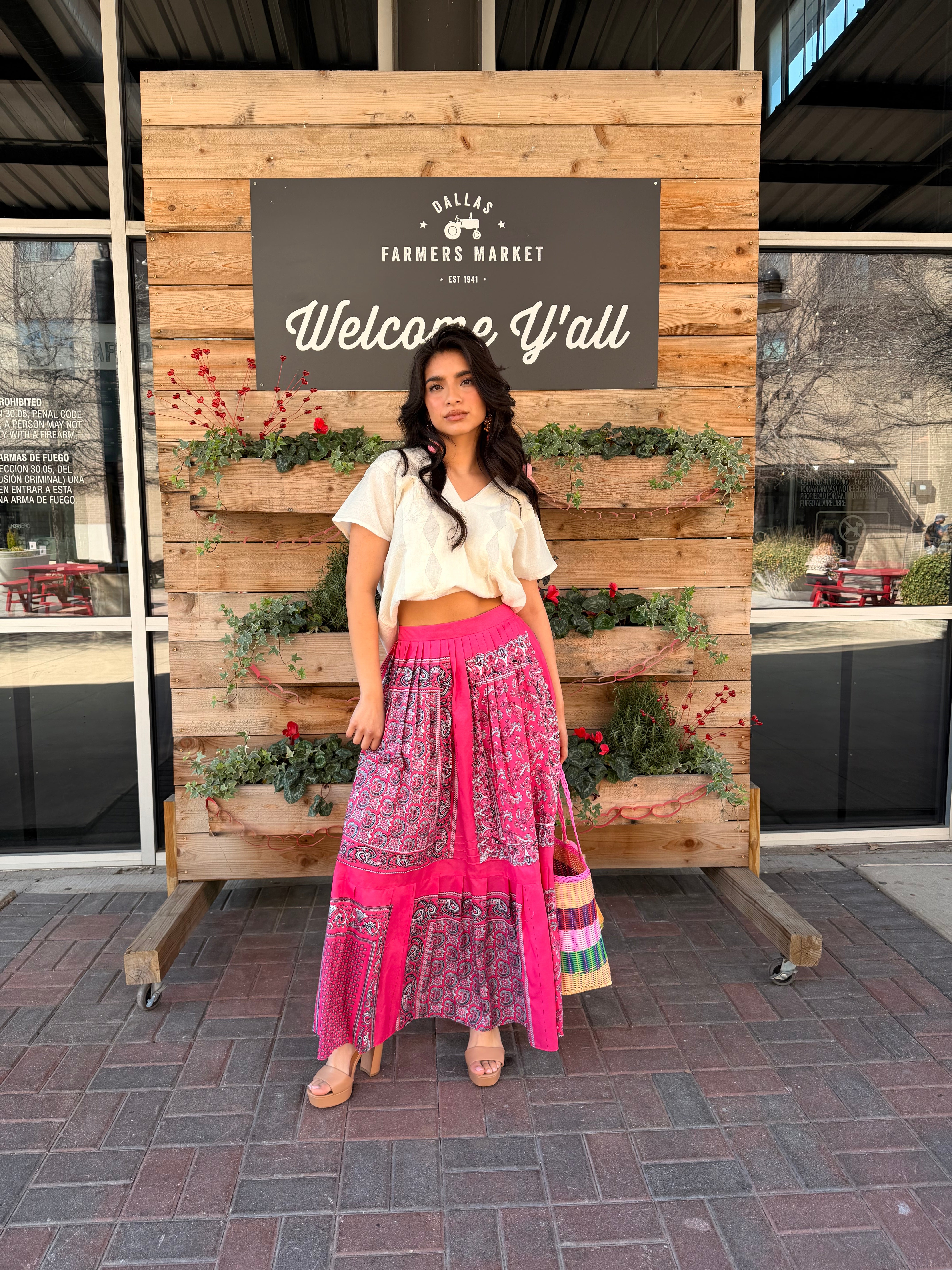 Baila Bandana Maxi Skirt – Folklore & Tradition