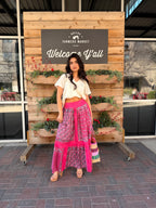Baila Bandana Maxi Skirt