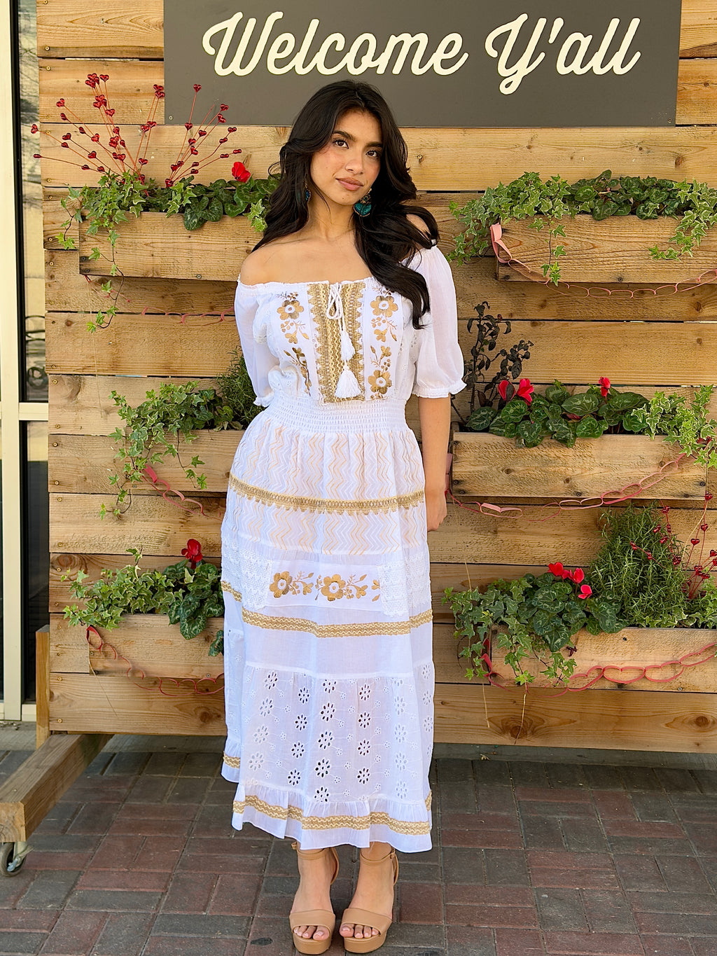 Élise Off-Shoulder Dress