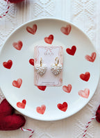 Talavera Puffy Heart Earring