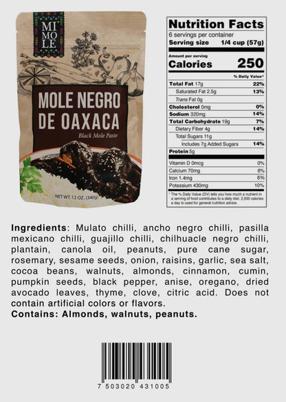 Mole Negro Paste