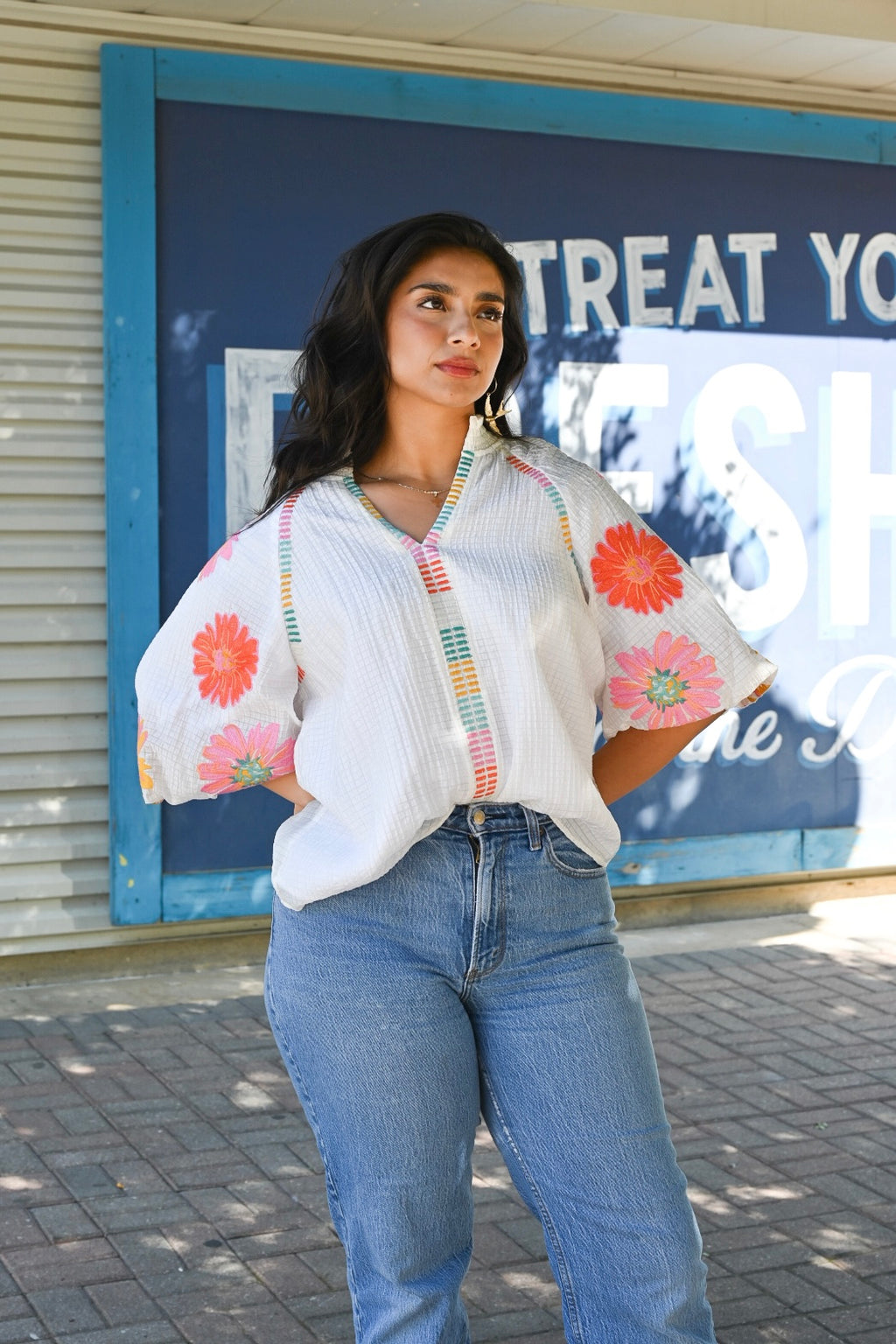 Aleah Puff Sleeve Top