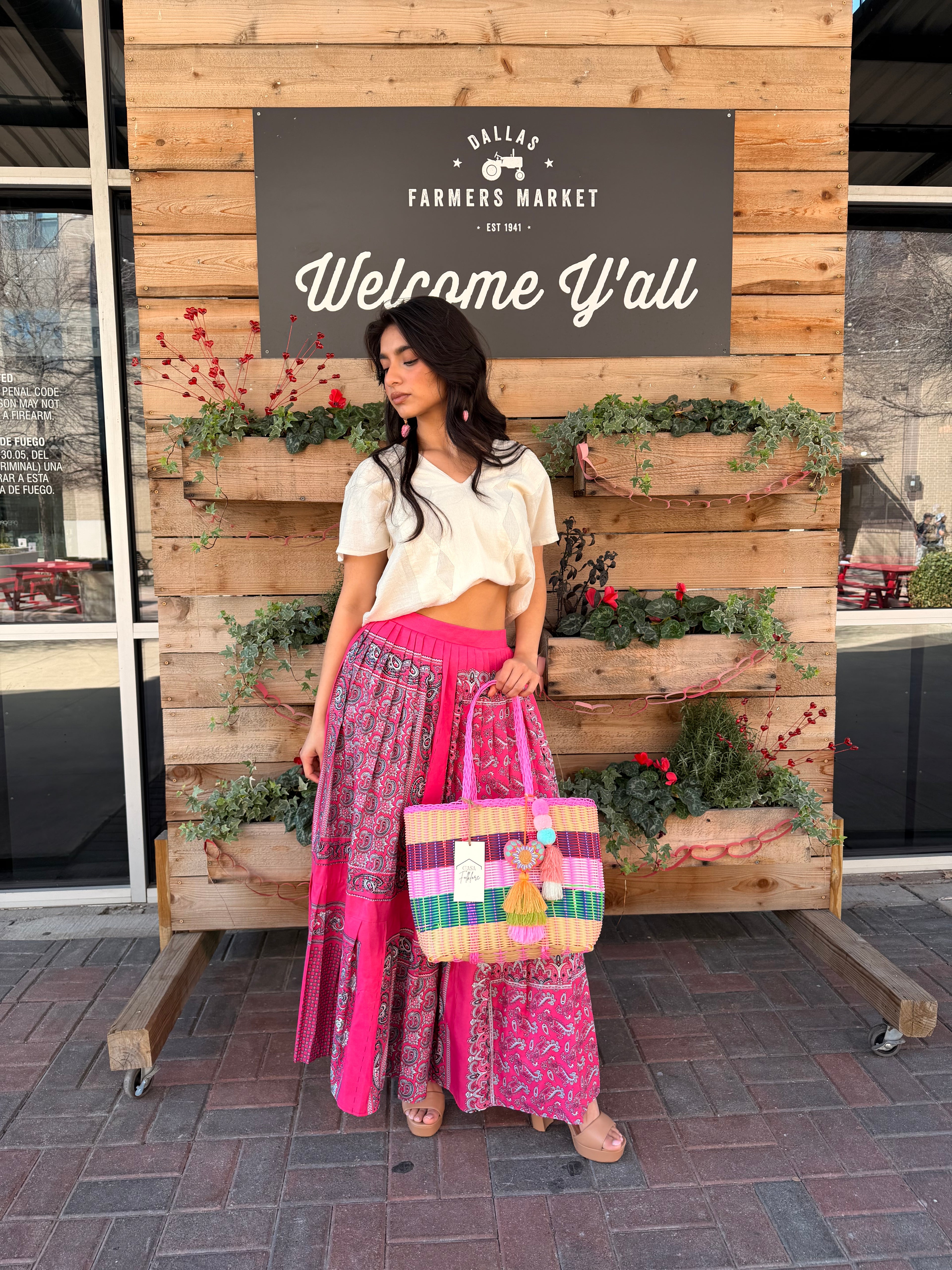 Camille Betaza Huipil Top