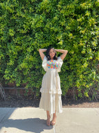Sabrina Ruffle Dress