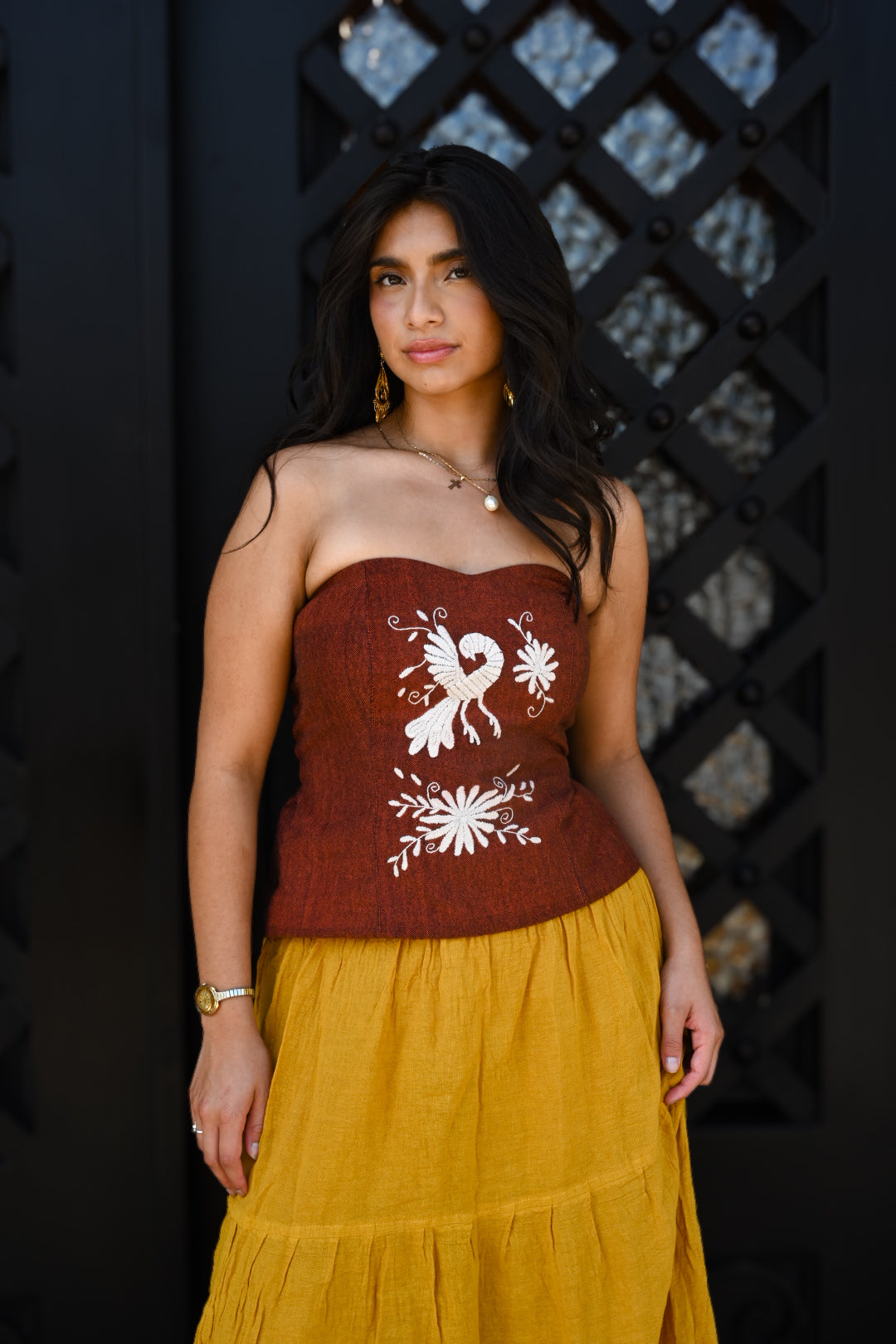 Linda Otomi Corset Top