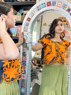 Cempasuchil Crop Top