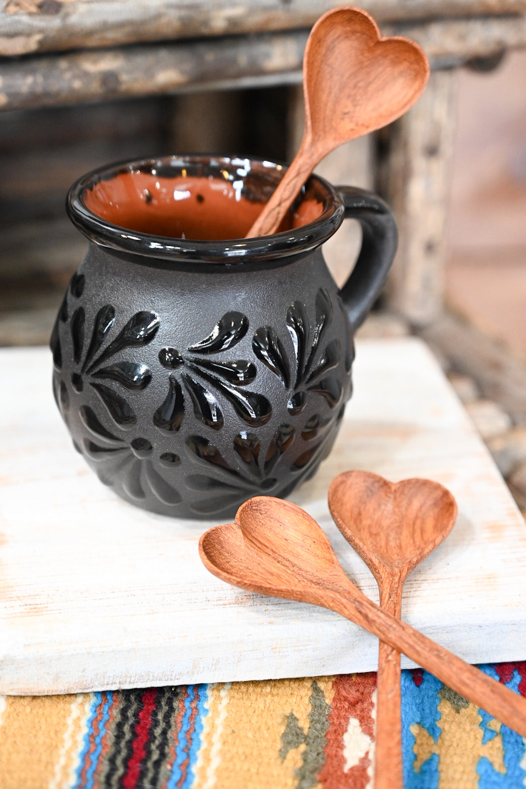 Small Wood Heart Spoon