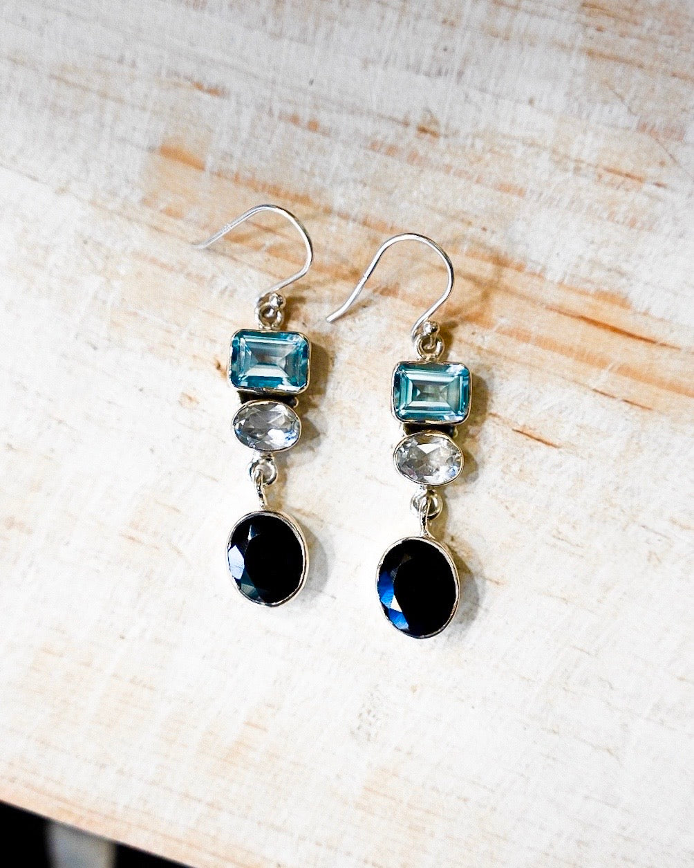 Onyx 925 Sterling Silver Earrings