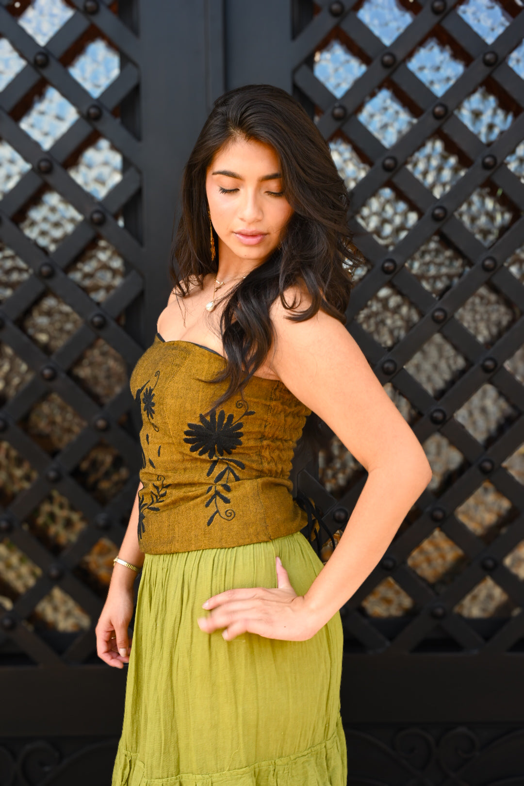 Linda Otomi Corset Top