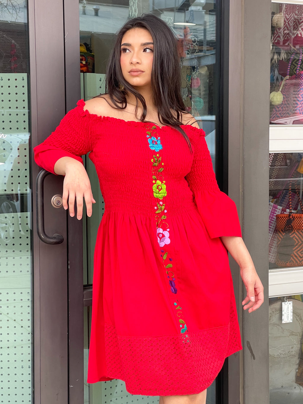 Lilia Off-Shoulder Dress