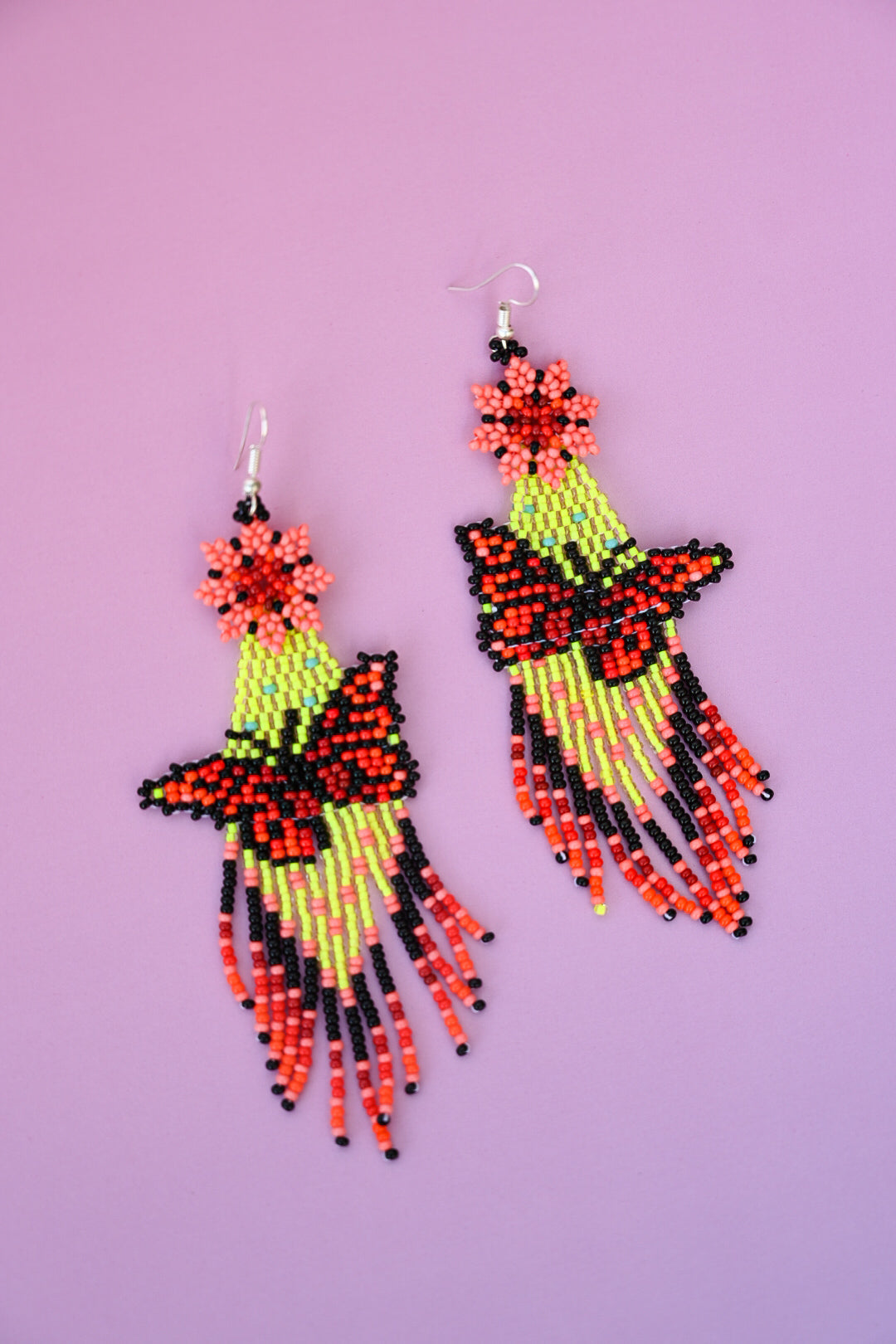 Beaded Fringe Mariposa No.06
