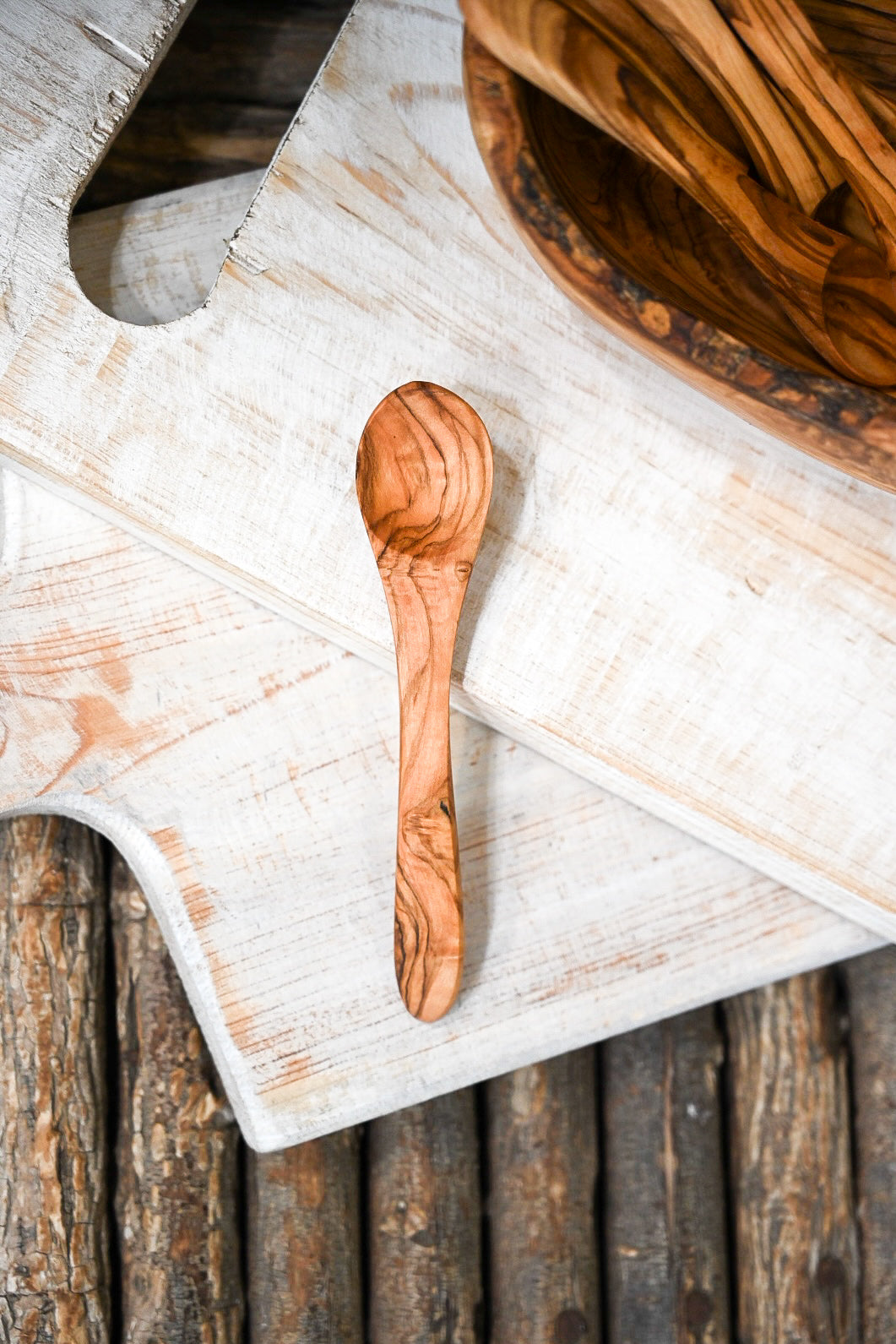 Appetizer Olive Wood Spoon