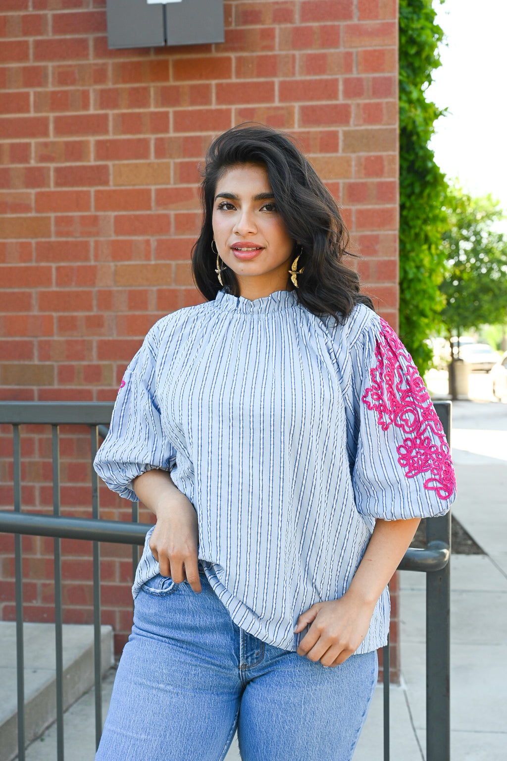 Pamela Puff Sleeve Top