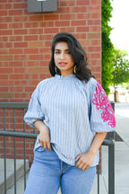 Pamela Puff Sleeve Top