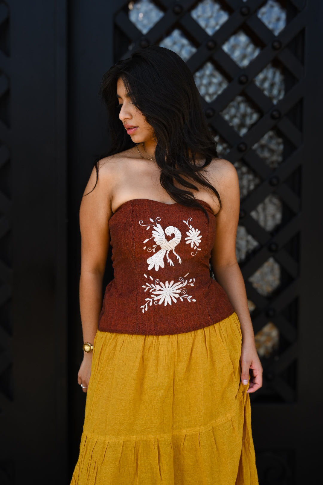 Linda Otomi Corset Top