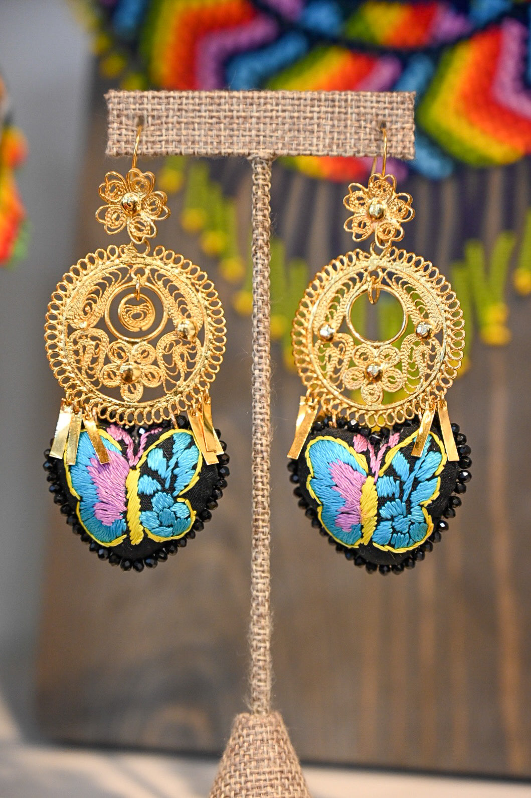 Mariposa Heart Earrings