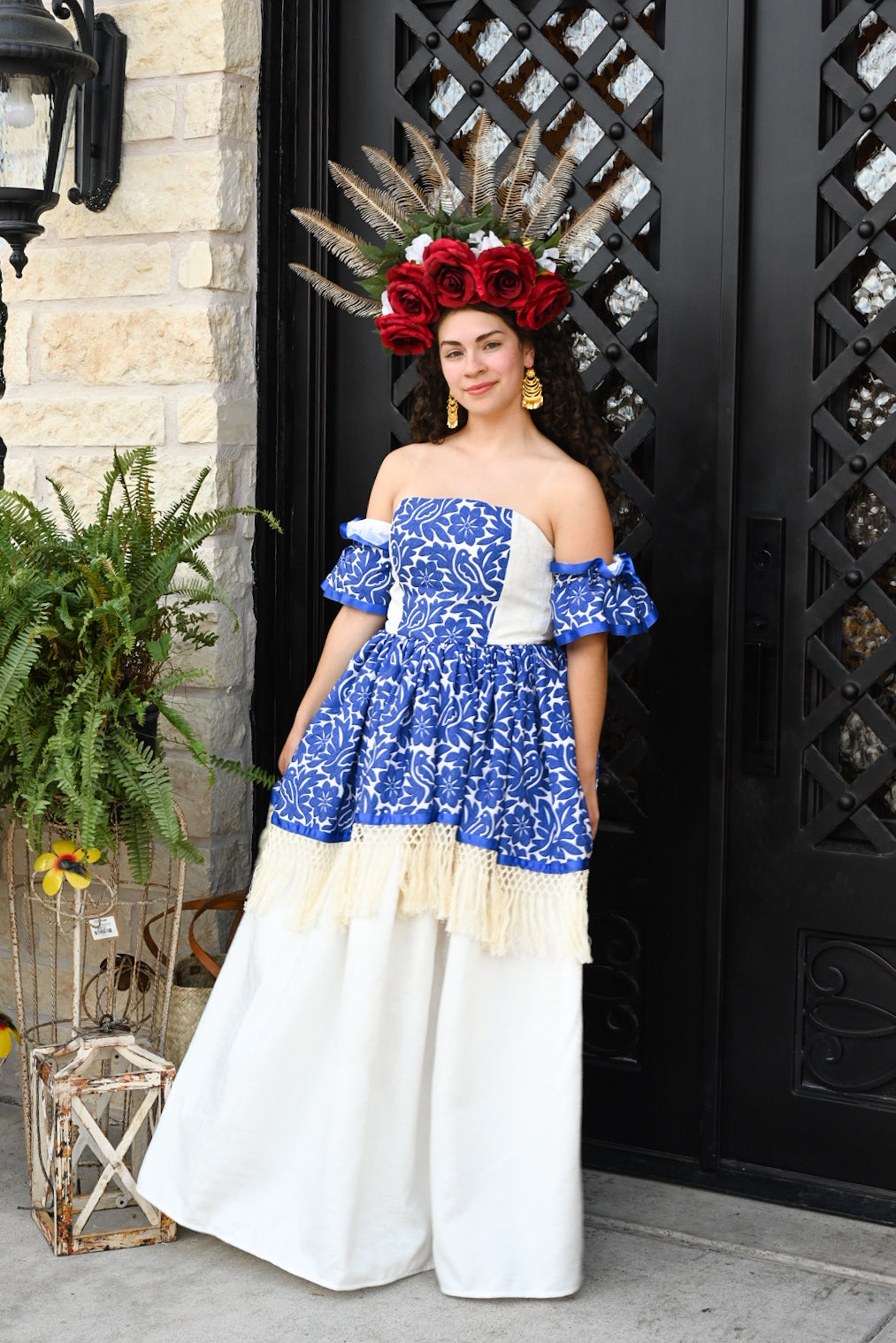 Reina Azul Gala Dress