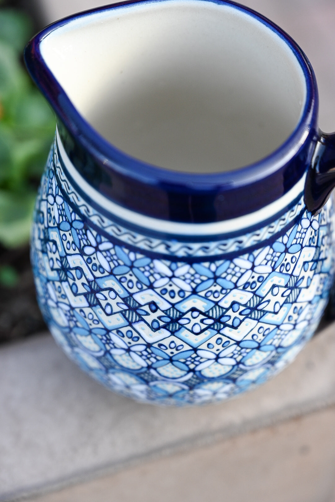 Small Water Pitcher - Azul