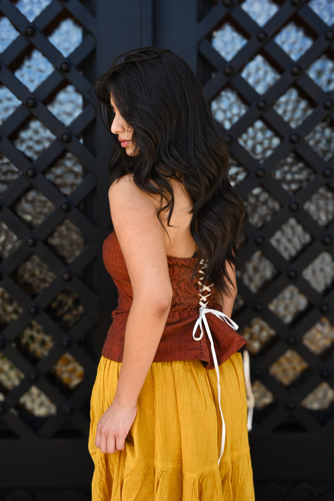 Linda Otomi Corset Top