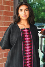 Noche Clara Oversized Geo Dress