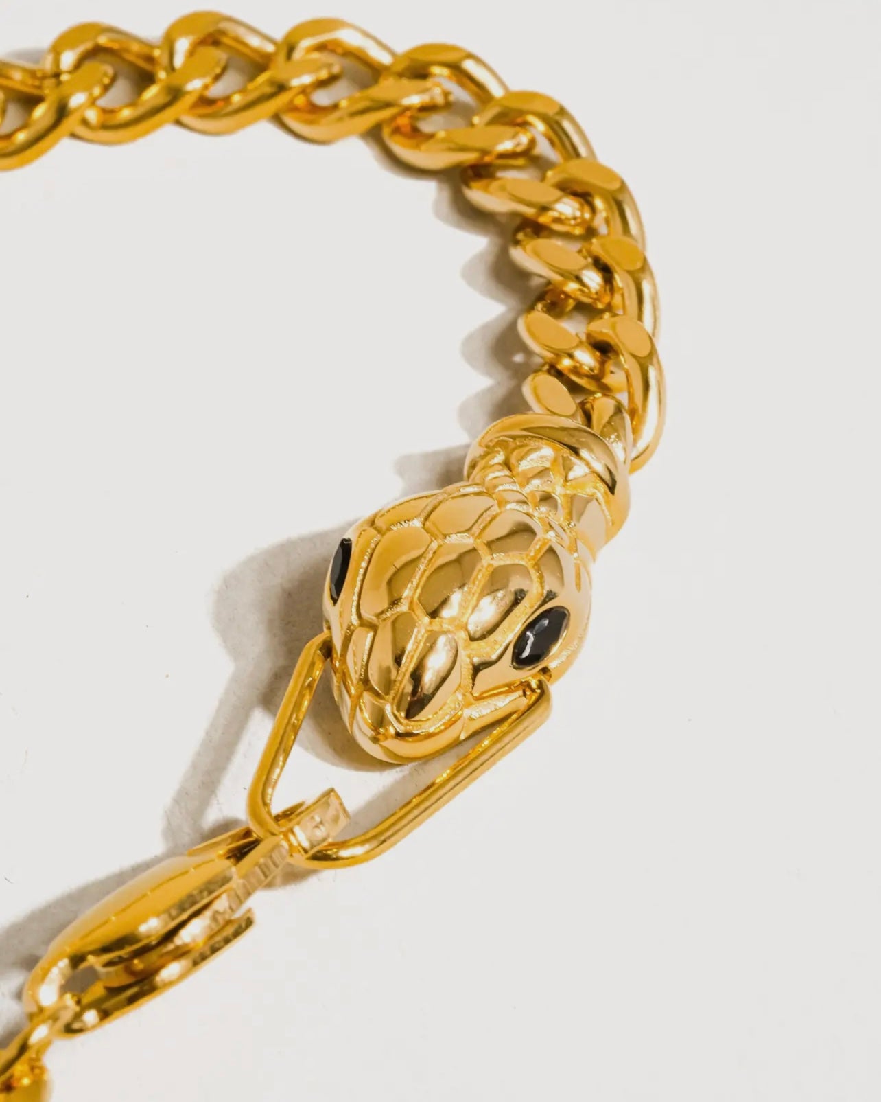 18K Gold NT Serpent Chain Bracelet