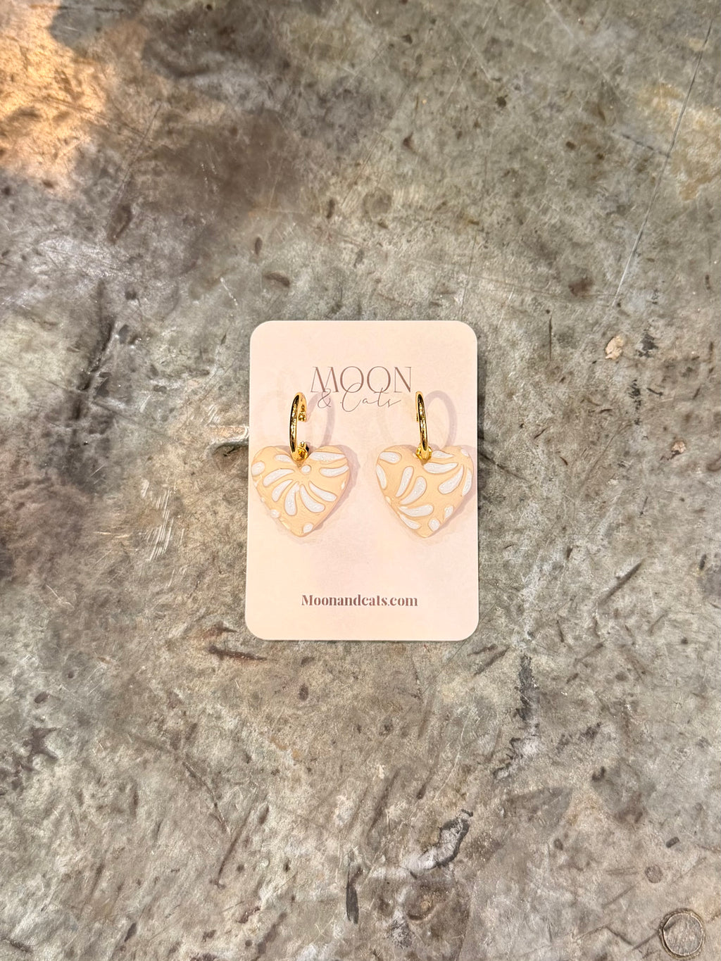 Talavera Puffy Heart Earring