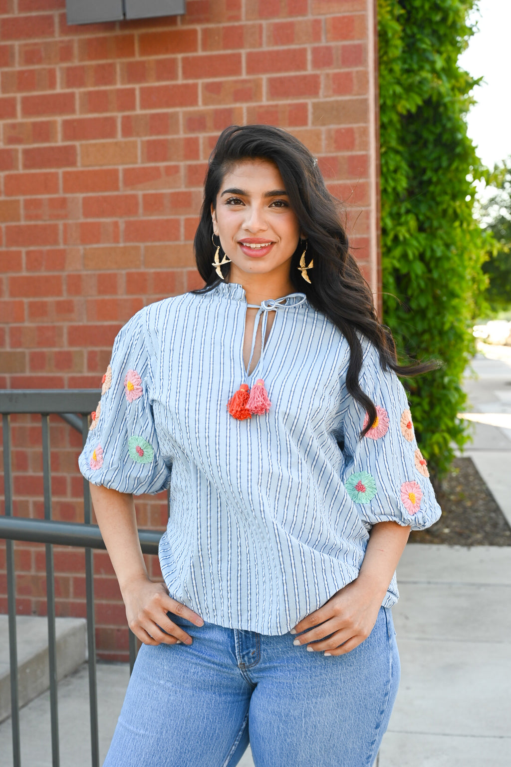 Annette Puff Sleeve Top