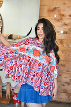 Capri Poncho Top