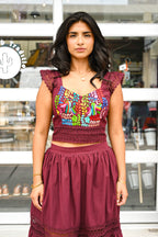 Alegría Set - Maroon
