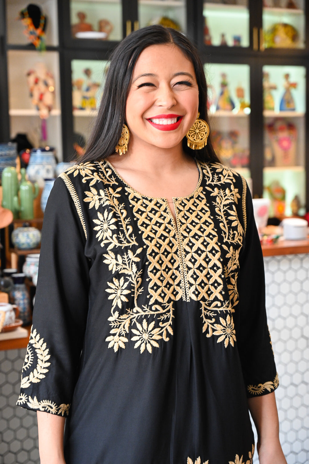 Ravina Tunic - BLK