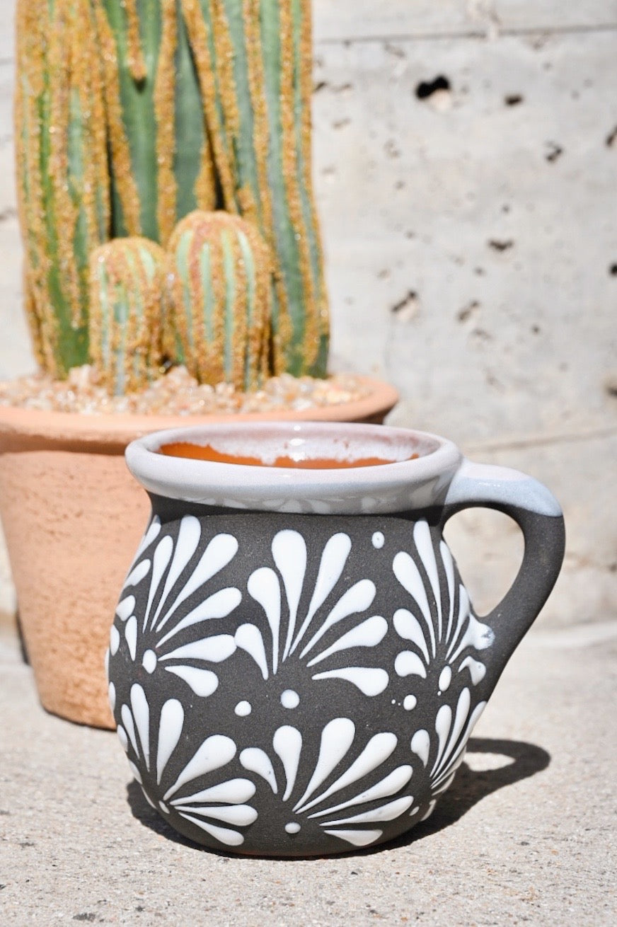 Grey Talavera Mug